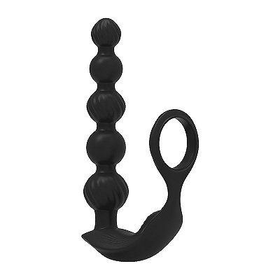 Vibrador de Próstata | c/ Anel - Remoto - Long Plug