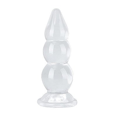 Plug Anal em Silicone - Escalonado - 22,0X10,0 cm