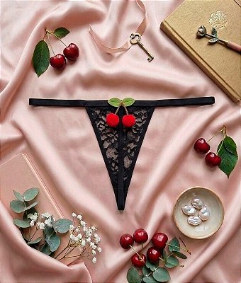 Tanga Fio Sensual de Renda | Tamanho único