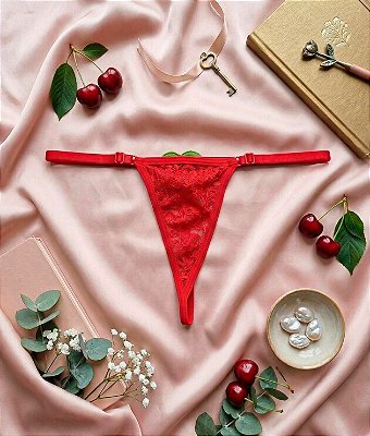 Tanga Fio Sensual de Renda | Tamanho único