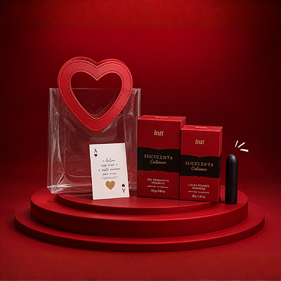 Kit Prazer sem Limites | Vibrador + Calda + Lubrificante