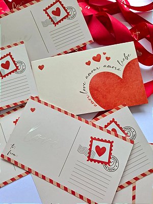 Cartão Postal Dia dos Namorados