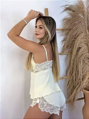 Baby Doll Aurora Branco