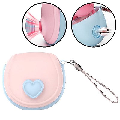 Vibrador de Pulsação e Tapping com Bullet |Formato de Bolsa