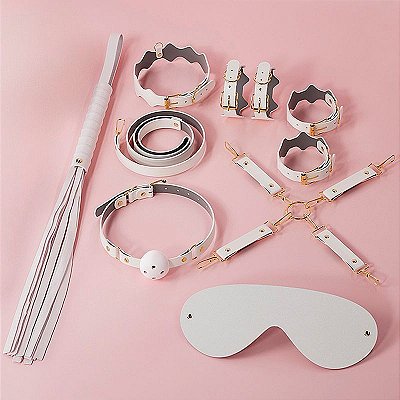 Kit com 8 Itens de Sado | Branco