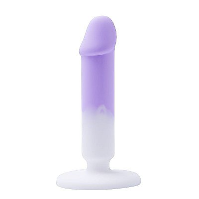 Plug Anal em Silicone com Glande - 13,4 X 2,