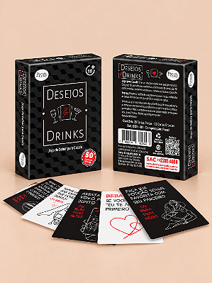 Jogo Erótico | Desejos Drinks Diversão ao Cubo