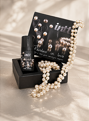 PÉROLAS IN LOVE - Kit com Gel Excitante Unissex e Colar de Pérolas