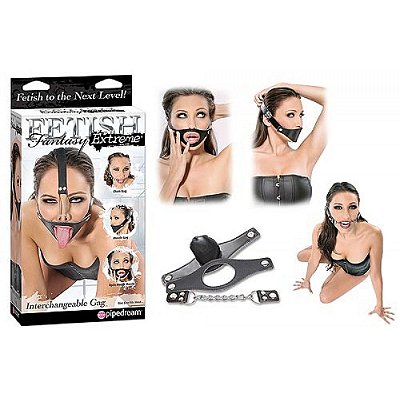 CONJUNTO DE MORDAÇAS INTERCHANGEABLE GAG