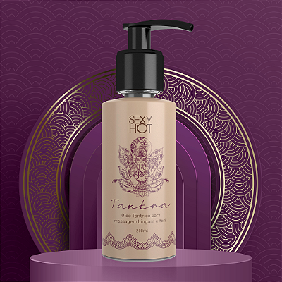 TANTRA - Óleo Tântrico para Massagem Ligam e Yoni 200ml