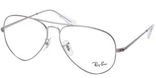 Armação de Óculos de Grau Ray Ban RB 6489 AVIATOR METAL II 2502 56-14 140
