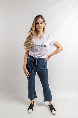 Camisa Farmácia Faminas Feminina