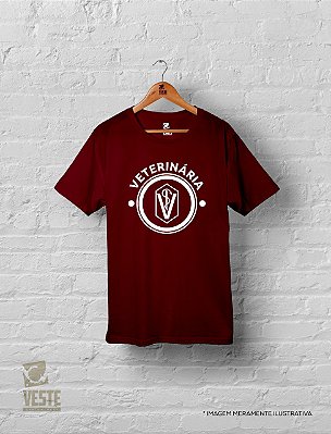 Camisa Medicina Veterinária Logo  Masculina