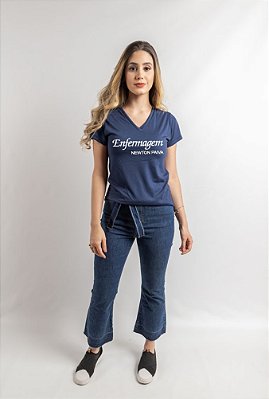 Camisa Enfermagem Newton Paiva Feminina