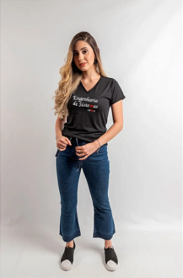 Camisa Engenharia de Sistemas UFMG Feminina - Pronta Entrega