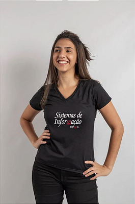 Camisa Sistemas de Informação UFMG Feminina - Pronta Entrega