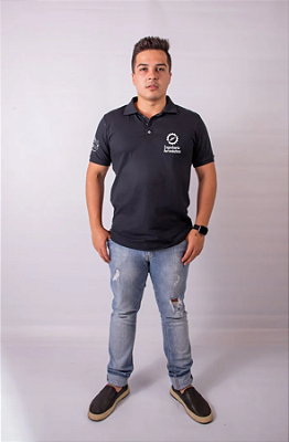 Polo Engenharia Aeronáutica PUC Masculina- Pronta Entrega