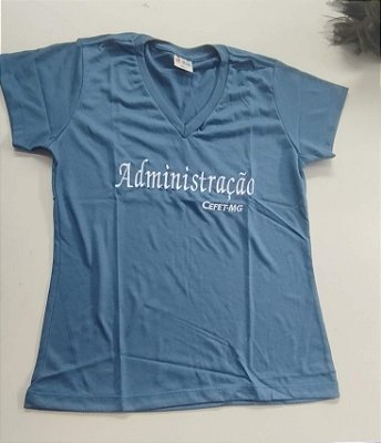 Camisa Administração CEFET Feminina- Pronta Entrega