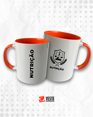 Caneca de Cerâmica Nutrição