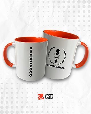 Caneca de Cerâmica Odontologia