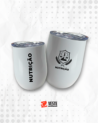 Copo Térmico Inox Nutrição