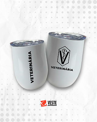 Copo Térmico Inox Veterinária