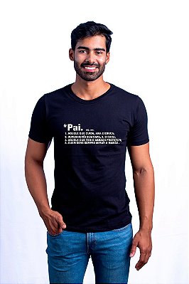 Camisa Dia dos Pais Definição de Pai