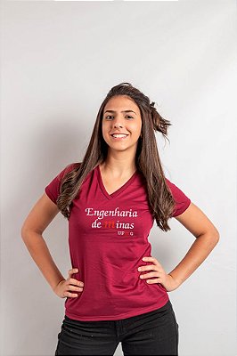 Camisa Engenharia de Minas UFMG Feminina