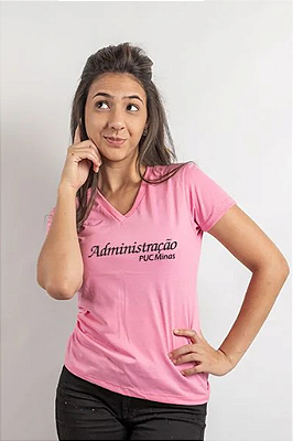 Camisa Administração PUC Minas Feminina