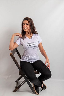 Camisa Engenharia de Controle e Automação PUC Feminina