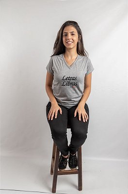Camisa Letras Libras UFMG Feminina