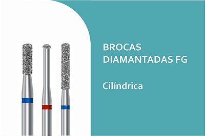 Brocas Diamantadas Cilíndrica  FG