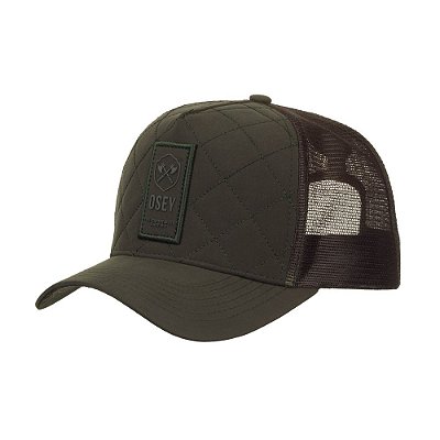 Boné OSEY Trucker Matelassê Army