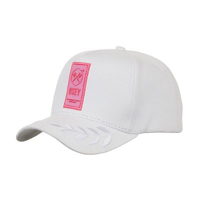 Boné OSEY Trucker Caesar White Rosê