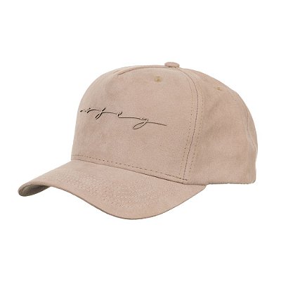 Boné OSEY Trucker Caligraphy Areia