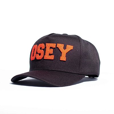 Boné OSEY Trucker Black Orange