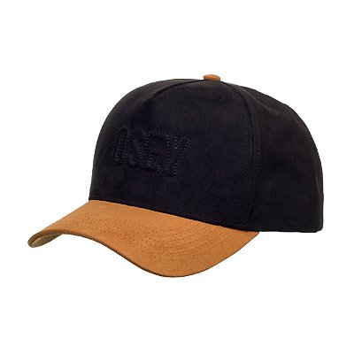 Boné OSEY Trucker Frequency Black Caramel