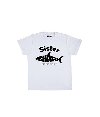 Camiseta Infantil Sister Shark