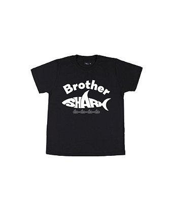 Camiseta Infantil Brother Shark