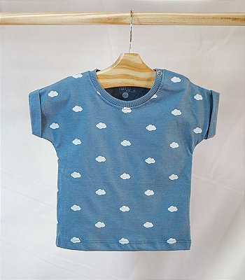 Camiseta Baby Nuvem