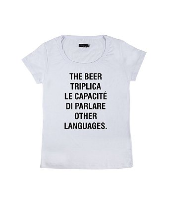 Camiseta Baby Look Feminina The Beer Triplica