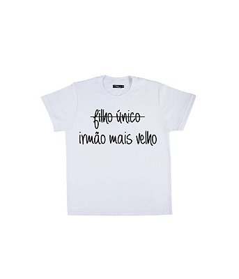 Camiseta Infantil Irmão Mais Velho