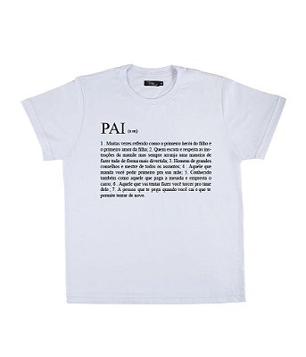 Camiseta Masculina Definição de Pai