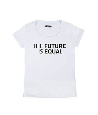 Camiseta Baby Look Feminina The Future