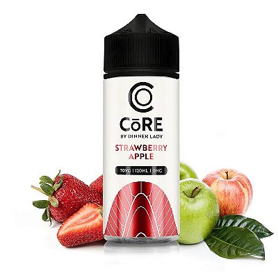 Dinner Lady Core Strawberry Apple 120mL