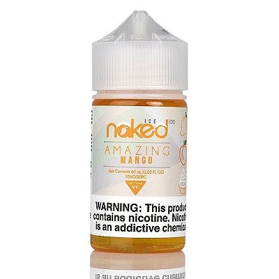 Juice Naked Amazing Mango Ice E-Liquids 60mL - Naked 100