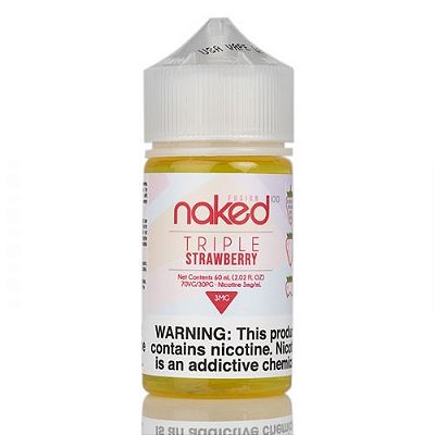 Juice Naked Triple Strawberry 60mL - Naked 100 Fusion