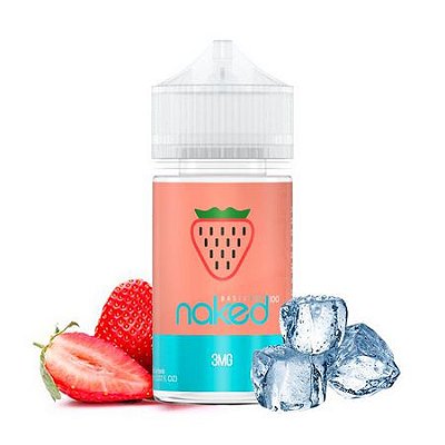 Juice Naked Strawberry 60mL - Naked 100 Basic Ice