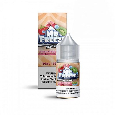 Mr Freeze NicSalt Strawberry Kiwi Pomegranate Frost 30mL - Mr. Freeze E-Liquids