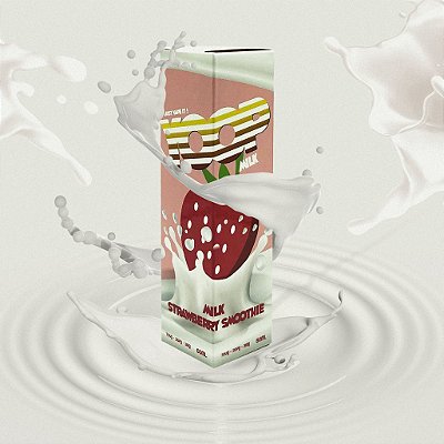 Juice Yoop Milk Strawberry Smoothie 60mL - Yoop Vapor